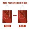 16 PCS Basketball Gift Bags with Handles for Basketball Birthday Party Supplies, Basketball Party Favor Bags Candy Treats Bags, Basketball Goodie Bags for Kids Boys Girls view 4