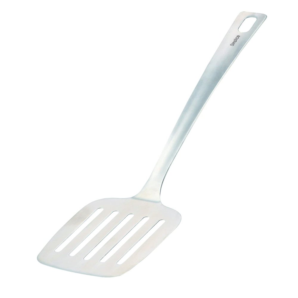 Pearl Metal G-5129 Simplice All Stainless Steel Turner, Dishwasher Safe