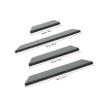 Cabilock 4pcs Wall Mounted Wooden Storage Racks Modern Floating Shelf for Living Room Bedroom Office Decor Stylish Display for Plants Stationery and Items view 3