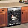 Beds Chicken Hen Magnet Dishwasher Cover,Welcome to Our Home,Farmhouse Kitchen Animal Sticker Striped Plaid Decal Refrigerator Door Rooster Panel Decal 23x26inch view 4