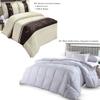 4PC Bedding Set- Duvet Cover and Duvet Insert Features Extra Warm Dobby Down Alternative Duvet Comforter Insert along with 100% Cotton Embroidered Celeste Duvet Cover Set (Full/Queen, Beige) view 2