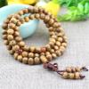 CAOMIAN Bodhi Bracelet Small Wooden Fish Fruit Bodhi Seed 108 Bead Bracelet 7mm Handmade Beaded Bracelet Jewelry view 2