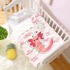 Anatomy of an Axolotl Blanket Throw, Mexican Salamander Flannel Fleece Blanket Perfect Axolotl Lover Gift, Lightweight Soft Animal Blanket Suit for Sofa Bed Couch Travel 120"x90" for Family view 2
