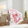 Anatomy of an Axolotl Blanket Throw, Mexican Salamander Flannel Fleece Blanket Perfect Axolotl Lover Gift, Lightweight Soft Animal Blanket Suit for Sofa Bed Couch Travel 120"x90" for Family view 3