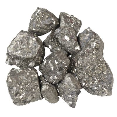 GEMHUB 1 lb Bulk Natural Golden Pyrite Crystal Stones for Cabbing Cutting Lapidary Tumbling and Polishing