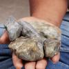 GEMHUB 1 lb Bulk Labradorite Rough Crystal Stones for Cabbing Cutting Lapidary Tumbling and Polishing view 2