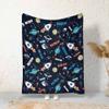 Artsadd Custom Blanket for Baby Boys Girls with Name,Outer Space Personalized Blankets Add Name for Room Decor Travel Sofa, Fuzzy and Soft Throw Blanket Birthday for Kids 40"x50" view 1