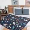 Artsadd Custom Blanket for Baby Boys Girls with Name,Outer Space Personalized Blankets Add Name for Room Decor Travel Sofa, Fuzzy and Soft Throw Blanket Birthday for Kids 40"x50" view 3