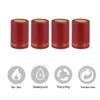 homeemoh 100 Pcs 33mm Heat Shrink Capsules, Heat Shrink Wine Sealed Cover for Professional, Wine Cellars, Home and Kitchen,Red view 3