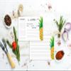 Inkdotpot 4x6 Inch Recipe Cards (Set of 50), Thick Double Sided Premium Card Stock- Modern Style White Recipe Notecards for Weddings- Bridal- Baby Shower - Pineapple Theme view 4