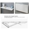 ALGWXQ Wall-Mounted Folding Table Deciduous Table Floating Wall Table Dining Table Suitable for Kitchen Bedroom Balcony, 18 Sizes (Color : White, Size : 70x50cm) view 4