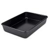 11 13 15 inches Nonstick Deep Rectangle Heavy Thick Carbon Steel Baking Pan Holder Cookie Biscuit Tray Tin Bakeware Oven Gadgets (13 inches) view 1