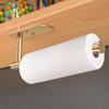 VAEHOLD Adhesive Paper Towel Holder Under Cabinet Wall Mount for Kitchen, Paper Towel Roll Holder Stick to Wall, Stainless Steel (Gold) view 4