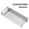 ZTBH Bathroom Divider Stainless Steel Kitchen Bathroom Shelf, 20-60cm Wall-Mounted Storage Rack, Single Layer Storage Shelf Bathroom Hardware Sets (Color : 40cm) view 4