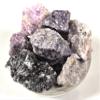 30PCs Purple Lilac Lepidolite Rough Stones Natural Sparkling "Flower Sugilite" Lithia Mica Gemstone Crystal Mineral Raw Specimens - Brazil view 2
