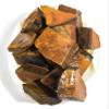 30PCs Blue & Orange Tiger Eye Rough Stones Natural Unpolished Gemstone Crystal Mineral Rock Raw Specimens - Brazil view 1