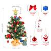 2Pcs Artificial Mini Christmas Tree Christmas Trees Light String Decoration Garden Xmas Ornaments for Tabletop Desk view 2