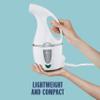 Conair Handheld Travel Garment Steamer for Clothes, CompleteSteam 1100W, For Home, Office and Travel, White view 4