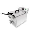 KWS DY-11 Commercial Electric 1750W Deep Fryer 11.4L Stainless Steel with Faucet Drain Valve System for Commercial and Home User (DY-11 | 11.4L | 1750W) view 2