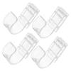 Cabilock 8pcs ABS Hook and Clip Shelf Hanger Organizer view 1