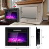Topment 28.5" Recessed Electric Fireplace, Freestanding Fireplace Insert with Touch Screen Control Panel, Remote Control, Over-Heating Protection, 750-1500W Recessed in-Wall Heater with Timer view 4
