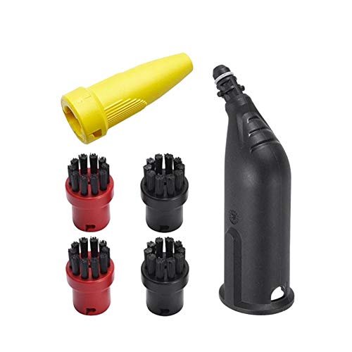 Jxjamp Power Nozzle of Steam Engine Bristle Brush Kit Nylon Brushes for KARCHER SC1 SC2 SC3 SC4 SC5 Easyfix Series Vacuum