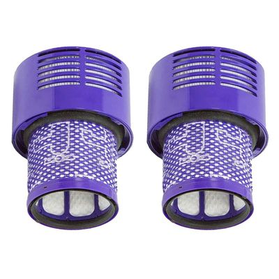 Washable Filter Unit for Dyson V10 SV12 Cyclone Animal Absolute Total Clean Vacuum Cleaner (Pack of 2)