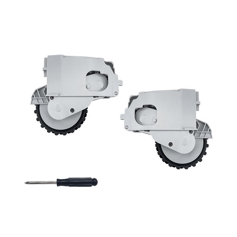 Jxjamp Replacement New Right Left Wheel for Xiaomi MIJIA 1C STYTJ01ZHM Robot Vacuum Cleaner Driving Power Wheel Spare Parts Accessories (Color : 1set)