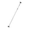 BAOYOUNI Adjustable Tension Pole Floor to Ceiling Mounted DIY Rod, No Drilling, Parts of Garment Rack - Grey view 1