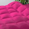 PG Beddings Boat Bedding - USA Made Universal V Berth 3 Piece Duvet Insert Comforter Set (Universal V Berth), Solid Hot Pink view 1