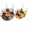 2 Piece Golden Polish & Black Antique Sundial Compass Vintage Brass Antique Nautical 4" Inch Steampunk Retro Sundial Captain Compass Nautical view 4