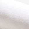 BEAN DELUXE Buckwheat Pillow Adjustable Firm Organic Cotton Bolster Neck Roll Pillow for Pain Pain Relief Sleeping Round Support Cervical Pillows, White 3'' x 16'' view 2
