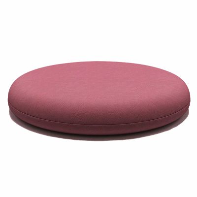 Chair Pads for Dining Chairs Set of 2, Kitchen Chair Cushions Set of 2 Round, Disassemblable Seat Pads for Dining Chairs 2 Pack, Thick Seat Cushions for Dining Chairs Wine Red