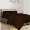 1 Piece Comforter 1000 TC Egyptian Cotton Cover | Super Soft Premium Quality Microfiber Filling (Super King, Chocolate) view 4