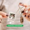 EGD Personalized Spotify Plaque Keychain | Customized Valentines Day Gifts For Men & Women | Customize Your Own Acrylic Key Ring With Your Favorite Song & Photo view 3