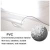 AYLYHD Clear Glass Table Cover, Desk Cover PVC Office Chair Mat Waterproof Anti-scalding Oil-Proof Wash-Free Placemat for End Table, Customizable (Color : 1mm, Size : 100x150cm) view 3