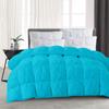 Cotton Farm All-Season 500 GSM Moss Goose Down Alternative Quilted Pinch Pleated 3 Piece Comforter Set 800 Thread Count Egyptian Cotton Soft & Fluffy Breathable Twin view 3