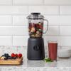 IRIS USA 3-Speed High-Power Professional-Grade Countertop & Kitchen Blender - 50 oz Tritan Jar, Titanium-Coated Stainless Steel Blades, Black for Smoothies, Protein Shakes view 3