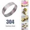 10Pcs 4.5cm Round Perforated Seamless Tart Quiche Tart Pie Tart with Tart Shell view 2