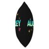 Audrey - Beautiful Name with colorful Butterflies Throw Pillow view 2