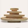 4th Floor Essential Oil Turntable Solid Wood 63 Divisions Rotating Essential Oil Display Rack for 10ml 15ml 20ml 100ml Essential Oils Bottles view 3