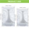 200 Pcs Resealable Bags Food Storage Sealable Bags for Packaging Clear Window Polyester Film pouch with Aluminum Foil Back Stand up Reusable Pouch for Small Business Party Favor(6.30 x 9.45 Inch) view 2