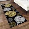 Stair Runner Carpet Non Slip 3'7"x7' Contemporary Long Runner Rugs with Rubber Backing for Bedroom view 2