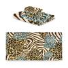 ALAZA Zebra Tiger Leopard Animal Print Soft 3 Piece Bath Towels Set for Bathroom Spa Hotel, 1 Bath Towel+ 1 Hand Towel+ 1 Washcloth view 2