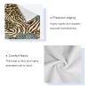 ALAZA Zebra Tiger Leopard Animal Print Soft 3 Piece Bath Towels Set for Bathroom Spa Hotel, 1 Bath Towel+ 1 Hand Towel+ 1 Washcloth view 4