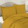 High Kotton Boat Bedding Duvet Cover - USA Made Universal V Berth 5 Piece Duvet Cover Set, 100% Egyptian Cotton, 1000 Thread Count (Universal V Berth), Gold Solid view 1