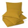 High Kotton Boat Bedding Duvet Cover - USA Made Universal V Berth 5 Piece Duvet Cover Set, 100% Egyptian Cotton, 1000 Thread Count (Universal V Berth), Gold Solid view 3