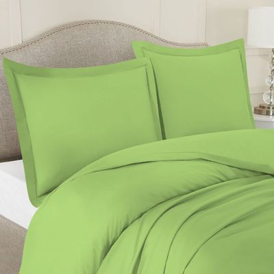 High Kotton Boat Bedding Duvet Cover - USA Made Universal V Berth 5 Piece Duvet Cover Set, 100% Egyptian Cotton, 1000 Thread Count (Universal V Berth), Sage Solid