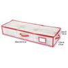 Sattiyrch Plastic Christmas Ornament Storage Box with Trays,Customizable Dividers, Dust-Proof Durable Ornament Organizer Holder,Christmas Storage Containers,Holds 96 x 3 Ornaments view 3