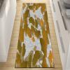 FFcarpet Runner Rug Non Slip 3'7"x7' Contemporary Washable Runner Rugs Non Skid for Kitchen Hallway Living Room view 1